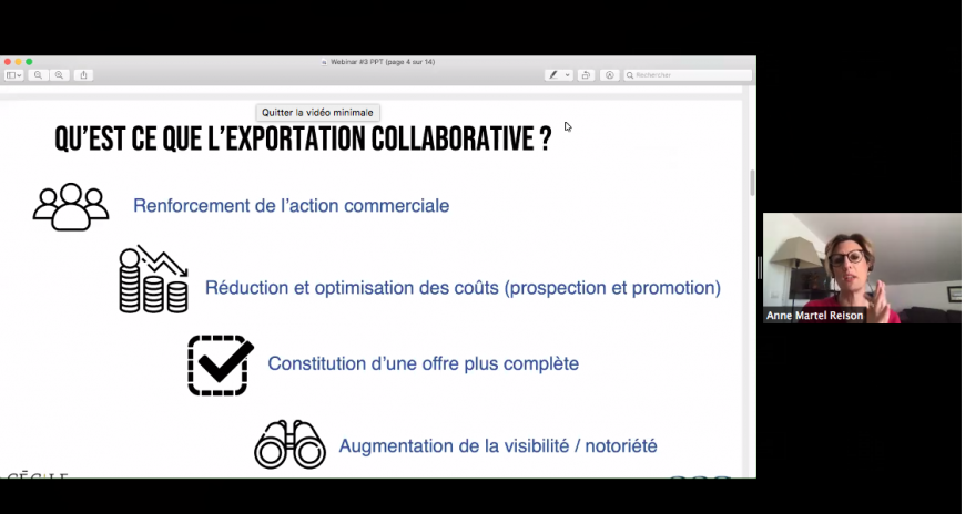 Webinar on Collaborative Export