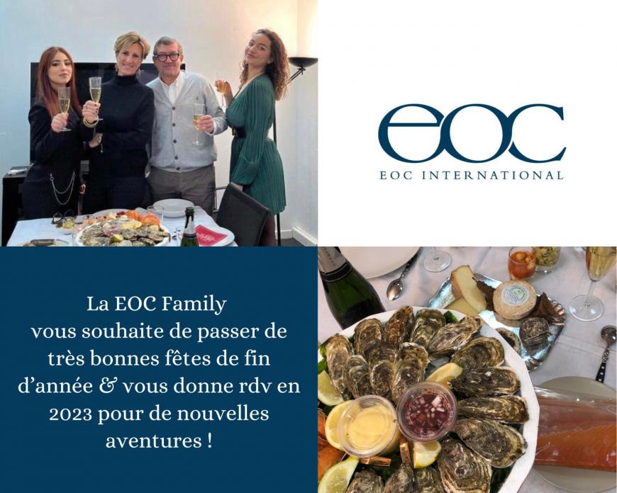 La EOC Family vous souhaite de passer de joyeuses fêtes 🥂